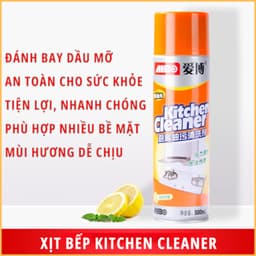 (Chính hãng) Bình Xịt Tẩy Rửa Đa Năng Vệ Sinh Nhà Bếp Kitchen Cleaner 500ml 3