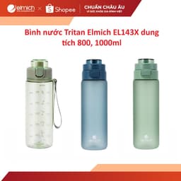 Bình nước Tritan Elmich EL143X dung tích 800, 1000ml 2