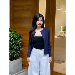 Áo Khoác Cardigan Trơn Nhiều Màu Peonyb Mùa Thu Đông Kiểu Dáng Bánh Bèo Tiểu Thư Hotgirl Đẹp Samsu.clothing -  CDG6N01 3