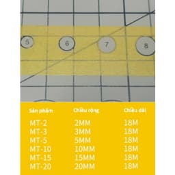 Băng Keo Masking Tape DSPIAE Che Sơn Mô Hình Gundam Gunpla Airbrush 2mm 3mm 5mm 10mm 15mm 20mm 5