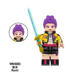 Mô Hình Nhân Vật KPop Demon Hunter Đồ Chơi Lắp Ráp Nhân Vật Mira, Rumi, Zoey (WM6228) 3