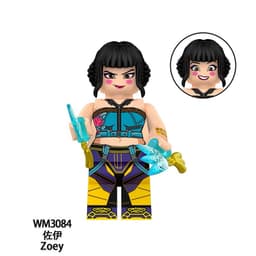 Mô Hình Nhân Vật KPop Demon Hunter Đồ Chơi Lắp Ráp Nhân Vật Mira, Rumi, Zoey (WM6228) 4