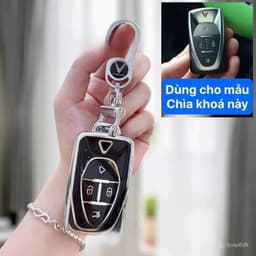 Ốp Chìa Khóa VinFast TPU Cao Cấp Kèm Móc Treo Logo Hãng – Bảo Vệ Smartkey VF3 VF5, VF6 VF7 VF8 VF9 đời 2024,2025 8