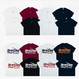 Áo thun form boxy nam nữ in nổi TeezoStudio NeverSleep chất liệu cotton phong cách unisex 2