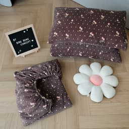 Ga gối nỉ nhung sữa  siêu mềm mịn, không rụng lông loại 1 - Trúc Đan Bedding 6