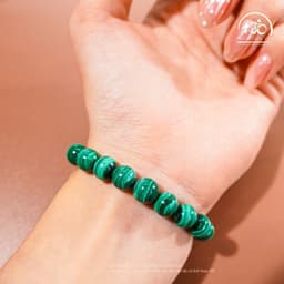 Ngọc Đan Tâm - Vòng Tay Đá Khổng Tước 8mm 3A - Mệnh Mộc & Mệnh Hỏa 3
