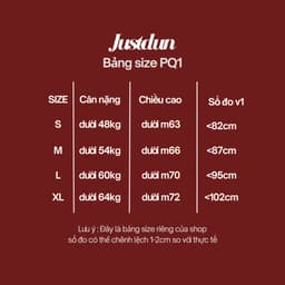 [LÓT LÔNG] Áo Giữ Nhiệt Dài Tay Thêu Justdun PQ1 - Áo Cổ Lọ Dài Tay Nữ Ấm Áp Cho Ngày Lạnh JUSTDUN 2