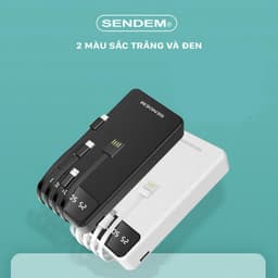 Pin Dự Phòng Sạc SENDEM P900 20.000mah/ P700 10.000mah 2