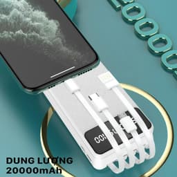 Pin Dự Phòng Sạc SENDEM P900 20.000mah/ P700 10.000mah 6