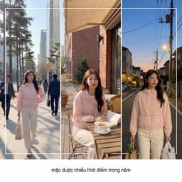 Áo Khoác Gió Nữ Elorie Gooan Chống Nắng Chống Nước, Áo Khoác Dù Nhẹ Thời Trang Ulzzang 7