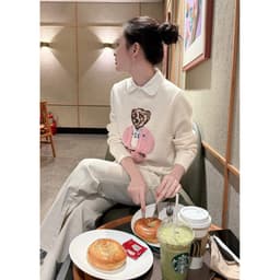 EMPINKSTUDIO / ( SẴN HÀNG) ÁO SWT BEAR RL HÀNG QCCC 5