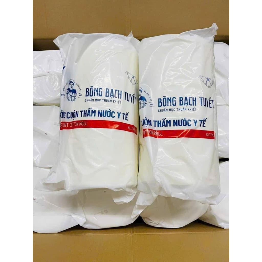 1 cuộn bông bạch tuyết 1kg ( Hàng loại 1)
