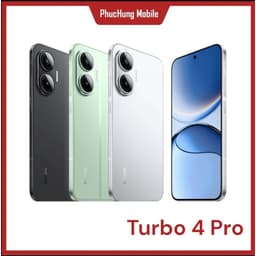 Điện thoại Redmi Turbo 4 Pro, chip Snapdragon 8s Gen 4, Pin 7.550 mAh, sạc nhanh 90W 1