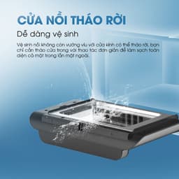 Nồi Chiên Không Dầu KALITE Air Pro, Dung tích 12L - Công suất 1500W, Màn Hình Màu OLED, Hàng Chính Hãng 6