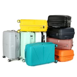 Vali Du Lịch Sọc Chéo Có Khoá Bảo Mật Cao Cấp DVN , Vali Chống Trộm, Chịu Lực Tốt PP004 4