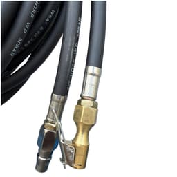 Máy bơm lốp gắn tường MS-110951, máy bơm hơi tự động treo tường dây dài 15m, bơm lốp điện tử 6