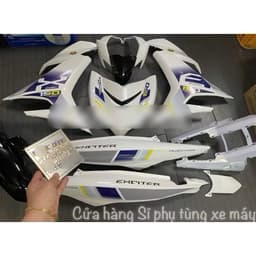 Dàn áo Exciter 150 trắng có tem 1
