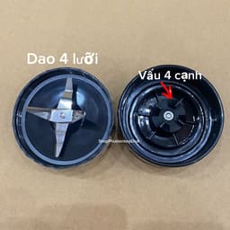 Phụ kiện máy xay Magic: Lưỡi dao cho các dòng máy xay đa năng vấu dao 4 cánh và 6 cánh 4