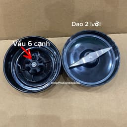 Phụ kiện máy xay Magic: Lưỡi dao cho các dòng máy xay đa năng vấu dao 4 cánh và 6 cánh 2