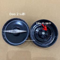 Phụ kiện máy xay Magic: Lưỡi dao cho các dòng máy xay đa năng vấu dao 4 cánh và 6 cánh 3