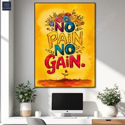 100 Mẫu Tranh Canvas Tạo Động Lực Tiếng Anh – Tranh Treo Tường Slogan Trang Trí Lớp Học, Văn Phòng 1