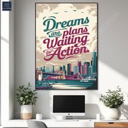 100 Mẫu Tranh Canvas Tạo Động Lực Tiếng Anh – Tranh Treo Tường Slogan Trang Trí Lớp Học, Văn Phòng 5