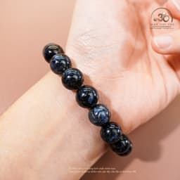 Ngọc Đan Tâm - Vòng Tay Đá Giông Bão 8mm 5A - Mệnh Thuỷ & Mệnh Mộc 3