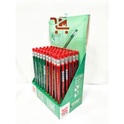 Hộp 60 Cây Bút Chì Bấm TM01060 Ngòi 2MM.Nét Viết Đậm, Mềm, Dễ Viết, Dễ Lau Xoá,Lõi To, Gọt Chì Tích Hợp Đầu Bút 3