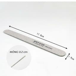Dũa móng OPI loại Mỏng và loại Dày 2 mặt nhám, phụ kiện nail Nail Michi 8