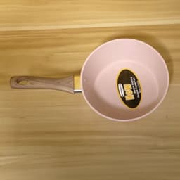 Bộ Nồi Chảo Cho Bé Ăn Dặm Chống Dính 16cm Cao Cấp, Vân Đá Hoa Cương Hồng, Đáy Từ Dùng Mọi Loại Bếp 3