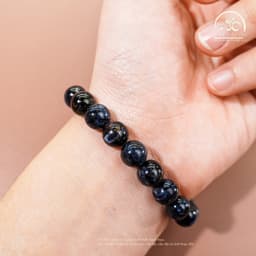 Ngọc Đan Tâm - Vòng Tay Đá Giông Bão 10mm 5A - Mệnh Thuỷ & Mệnh Mộc 4