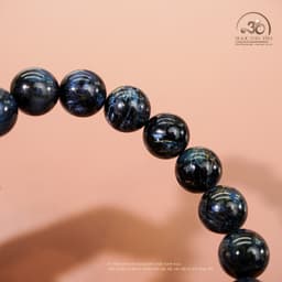 Ngọc Đan Tâm - Vòng Tay Đá Giông Bão 10mm 5A - Mệnh Thuỷ & Mệnh Mộc 3