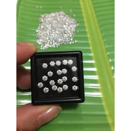 Đá gắn răng nhọn 2,5 ( hộp 10 viên) 3