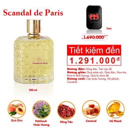 Nước hoa nữ Scandal De Paris - SANG TRỌNG VÀ QUYẾN RŨ (100ML) 2