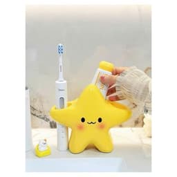 Kệ đựng bàn chải hình sao vàng dễ thương, đựng vật dụng gọn gàng sạch sẽ - Giá đỡ để bàn chải đanh răng hoạt hình VINBEO 7