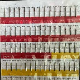 Mũi khoan mani  ĐỎ vỉ 5 mũi 3