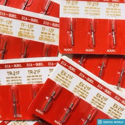 Mũi khoan mani  ĐỎ vỉ 5 mũi 1