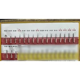 Mũi khoan mani  ĐỎ vỉ 5 mũi 4