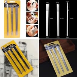 Bộ 3 Cây Lấy Khoé Chân Nail Bằng Inox Siêu Bền, không gỉ chuyên dụng Tiệm Nail Nhà SuMi 5