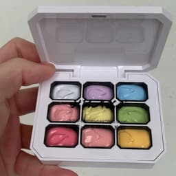 Gel dặm ombre HUAXI 9 màu Chính Hãng, chất mịn, Đẹp Tự Nhiên, Không Vón Cục 3