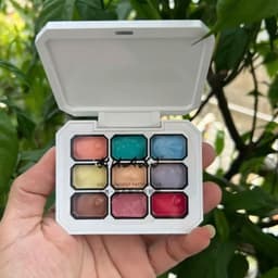 Gel dặm ombre HUAXI 9 màu Chính Hãng, chất mịn, Đẹp Tự Nhiên, Không Vón Cục 7