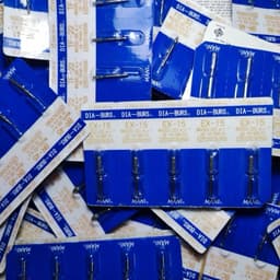 Mũi khoan mani mã (FO,SR, RS,EX,BC,TF,SO) xanh dương vỉ 5 mũi 1