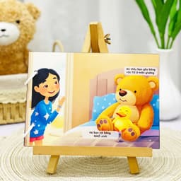 Thẻ Flash EVON BABY dạy bé tập nói - Thẻ A6 bé học nói mẫu câu chủ đề so sánh EVON 7
