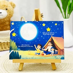 Thẻ Flash EVON BABY dạy bé tập nói - Thẻ A6 bé học nói mẫu câu chủ đề so sánh EVON 6