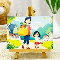 Thẻ Flash EVON BABY dạy bé tập nói - Giúp Bé Tập Nói Sớm - Bé tập so sánh - TO NHỎ 7