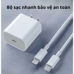 Bộ Sạc Nhanh (Củ PD45W/PD30W/PD20W+Dây 1m/1.5m/2m) - Bảo vệ thiết bị không nóng máy chống nổ -  An Toàn cho Điện Thoại 9