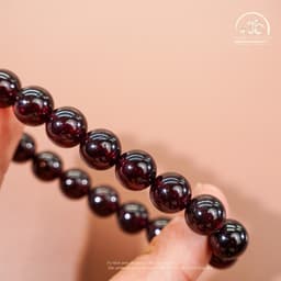 Ngọc Đan Tâm - Vòng Tay Garnet Tím 10mm 5A - Mệnh Hoả & Mệnh Thổ 3