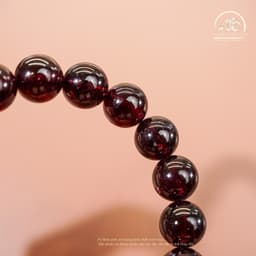 Ngọc Đan Tâm - Vòng Tay Garnet Tím 10mm 5A - Mệnh Hoả & Mệnh Thổ 4