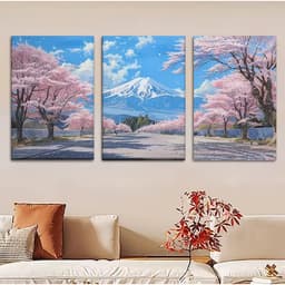 Bộ 3 Tranh Trang Trí Kết Hợp Hiện Đại & Cổ Điển - Phù Hợp Trang Trí Phòng Khách & Phòng Ngủ Gia Đình 8