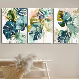 Bộ 3 Tranh Trang Trí Kết Hợp Hiện Đại & Cổ Điển - Phù Hợp Trang Trí Phòng Khách & Phòng Ngủ Gia Đình 9